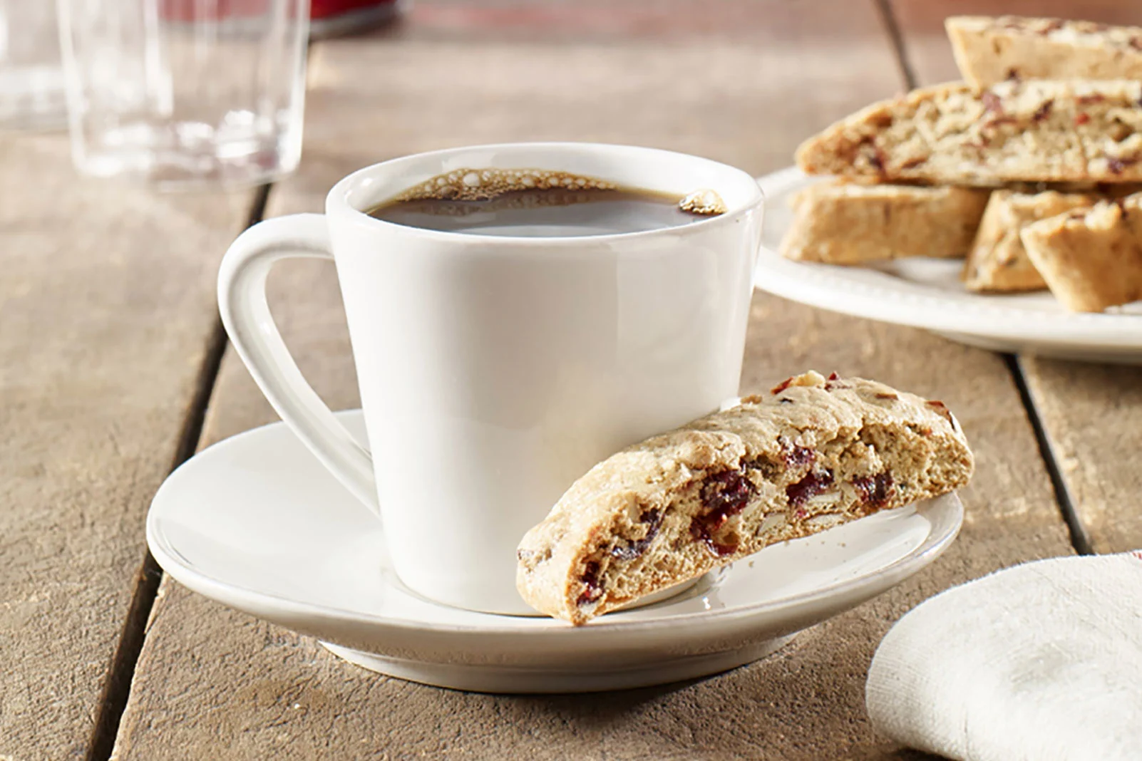 Biscuits aux amandes et aux cranberries